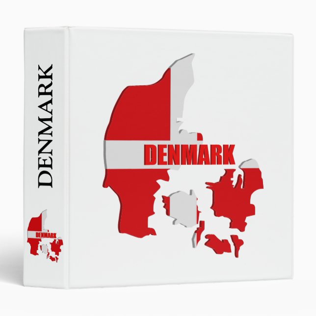 Denmark map binder (Front/Spine)
