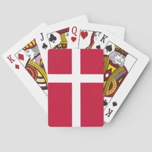 Denmark National World Flag Playing Cards
