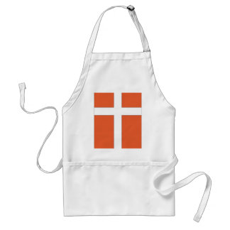 Denmark or Danish Flag Standard Apron