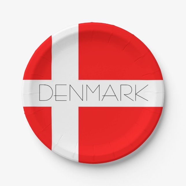 Denmark Paper Plates! Paper Plate (Front)