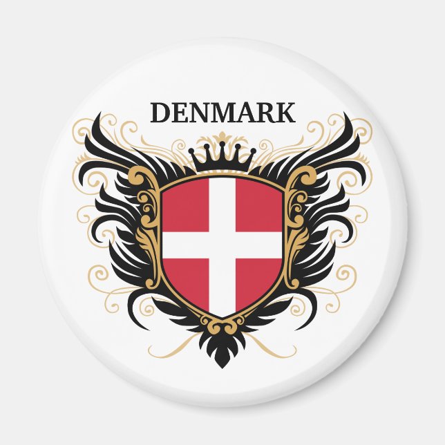 Denmark [personalize] magnet (Front)