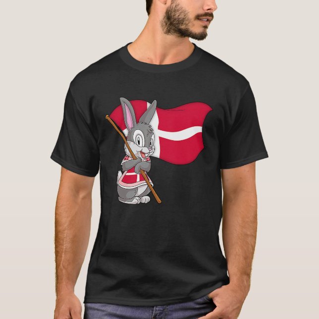 Denmark Rabbit T-Shirt (Front)