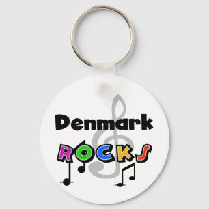 Denmark Rocks Keychain