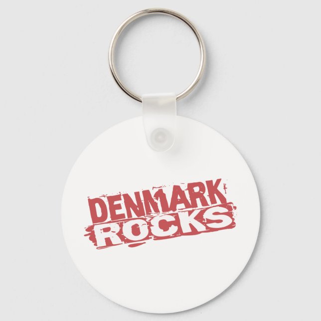 Denmark Rocks Keychain (Front)