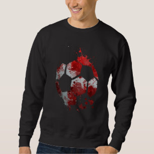 Denmark Soccer Graphic Denmark Flag Football Sport Sweatshirt