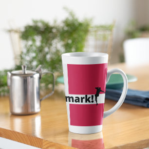 Denmark soccer   latte mug