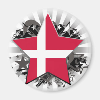 Denmark Star Magnet