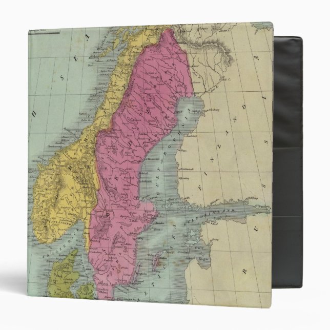 Denmark Sweden and Norway Binder (Front/Inside)