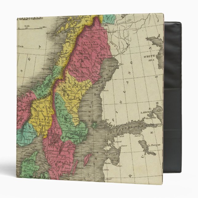Denmark, Sweden, And Norway Binder (Front/Inside)