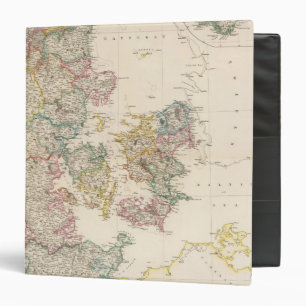 Denmark with inset map of Iceland Binder