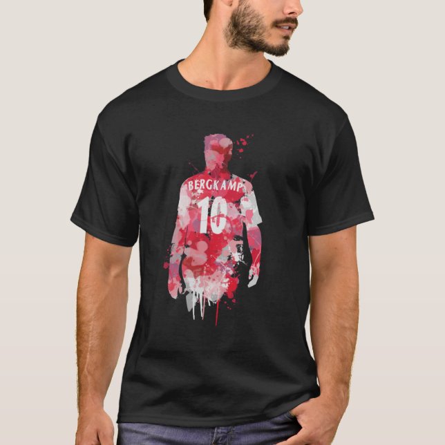 Dennis Bergkamp Art Classic T-Shirt (Front)