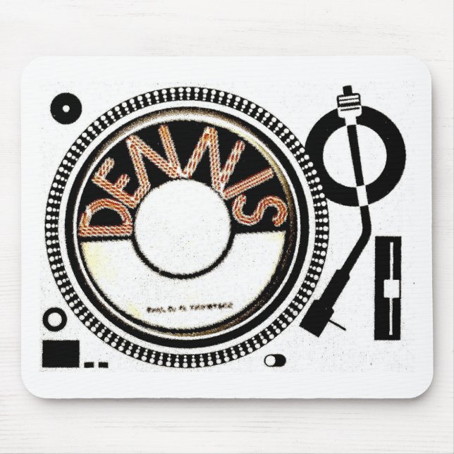 DENNIS TURNTABLE Mousepad (Front)