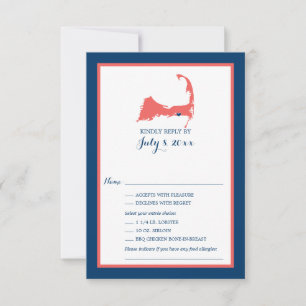 Dennisport Cape Cod Wedding RSVP