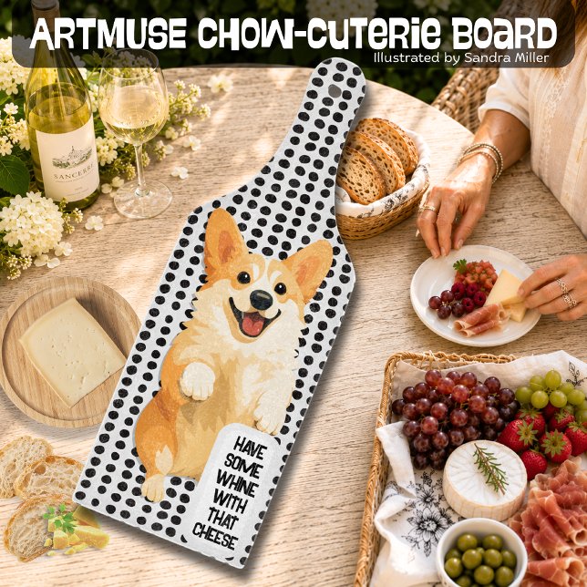DENNY da Corgi  charcuterie board (Creator Uploaded)
