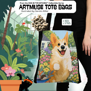 DENNY da Corgi Tote Bag
