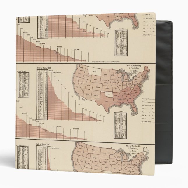 Denominational statistics binder (Front/Inside)