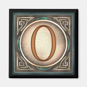 Dénommez A, "0" - magnet celtique de nombre