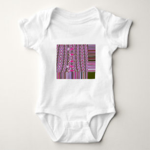 Dense and Intricate Abstract Pattern Art Print Baby Bodysuit