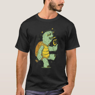 Dense Animals Partying Turtle Is Drunk T-Shirt
