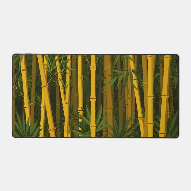 Dense Bamboo Forest Illustration (Recto)