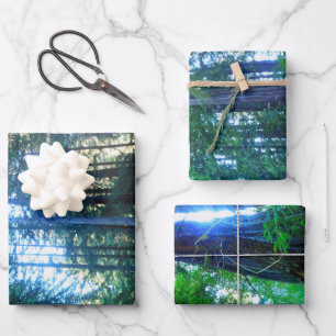 Dense Jungle Decorative Decoupage High Quality Wr Wrapping Paper Sheet