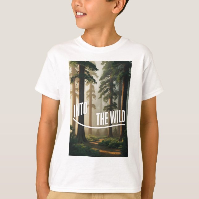 dense pine forest  T-Shirt (Front)