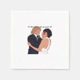 Densi – Till Death Do Us Part Parody Edition Napkin