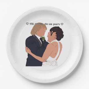 Densi – Till Death Do Us Part Parody Edition Paper Plate