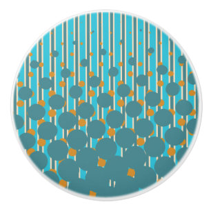 Density Design - Turquoise&Orange - Drawer Knob