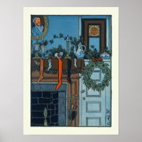 Denslow's Night before Christmas - Vintage Print