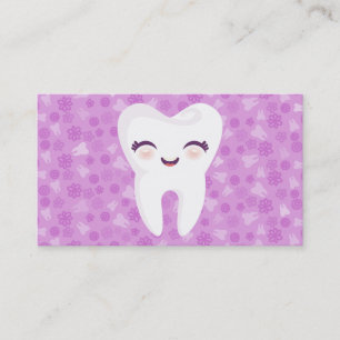 Dent mignonne - cartes de visite personnalisés pa