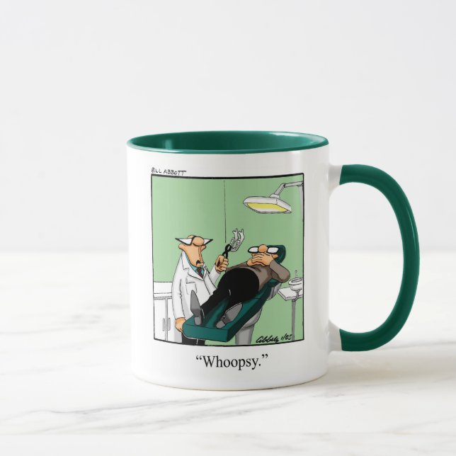 Dentaire Drôle / Dentiste Humour Mug (Droite)