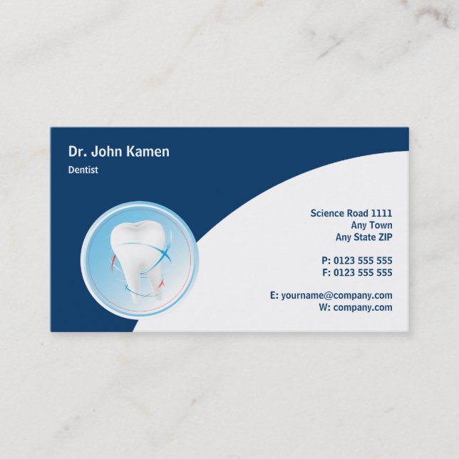 Dental Appointment Card | Dentist (Front)