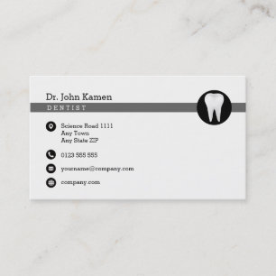 Dental Appointment Card   Professional Classy
