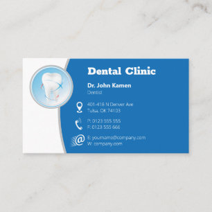 Dental Appointment   Professional Dental Clinic Card
