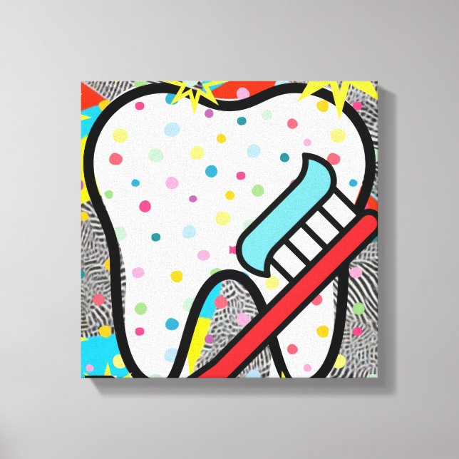 Dental Arts Canvas Print (Front)