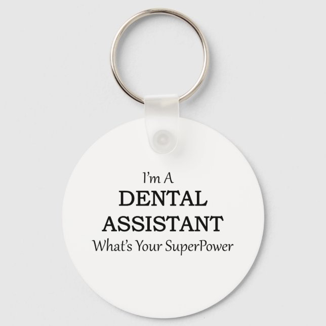 DENTAL ASSISTANT KEYCHAIN (Front)