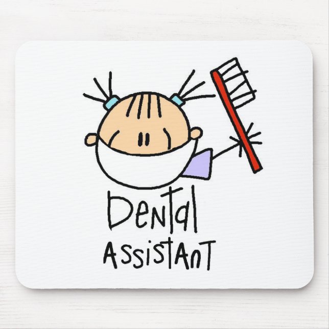 Dental Assistant Mouse Pad (Front)