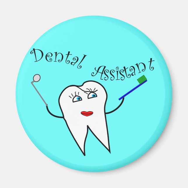 Dental Assistant T-shirts and Gifts Magnet (Front)