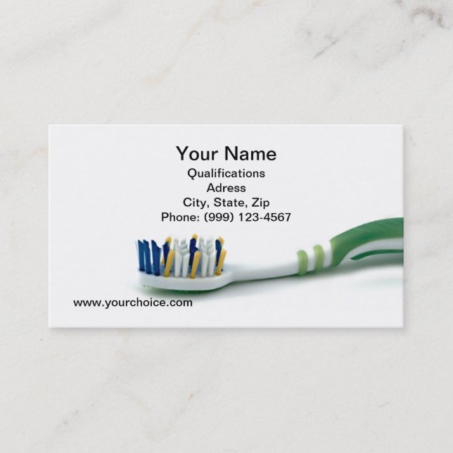 Dental Business Card (Front)