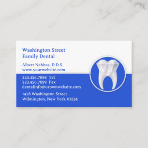 Dental Business Card w/ Appointment