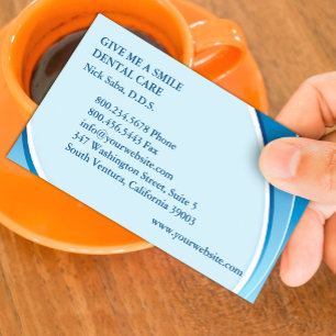 Dental Business Card w/ Appointment