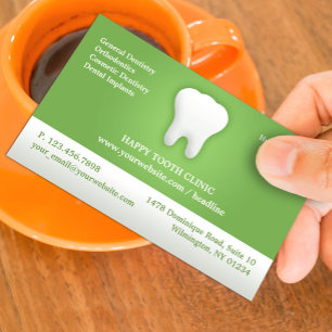 Dental Business Card with Appointment