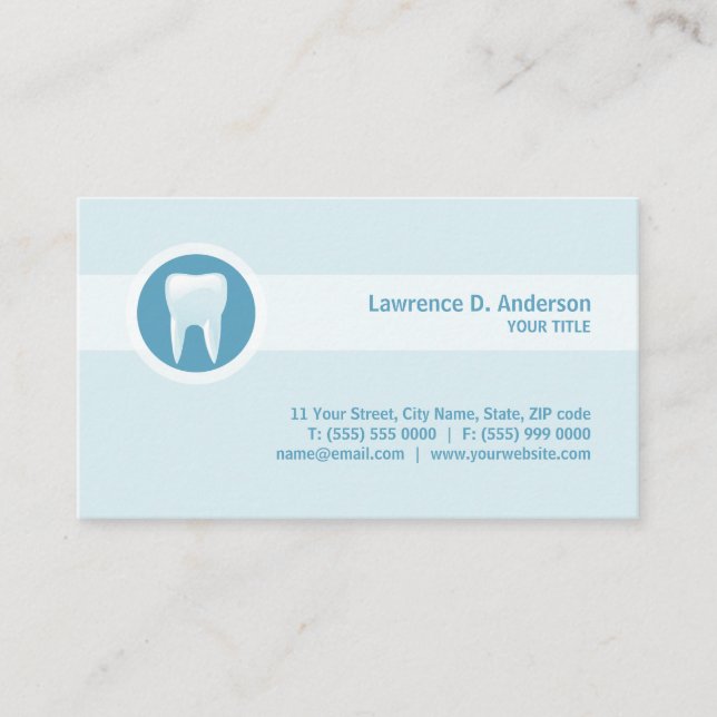 Dental Care / Dentist business card (Front)