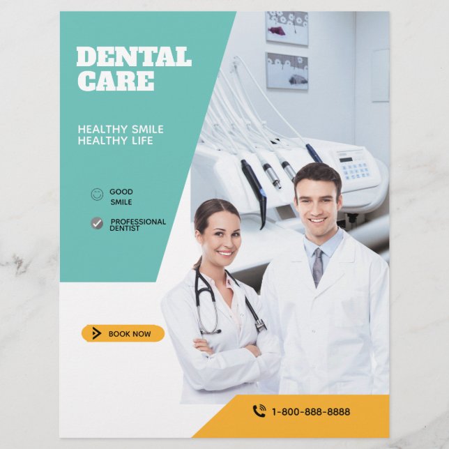Dental Care  Flyer (Front)