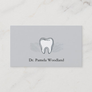 Dental Care Tooth Motif Appointment Card