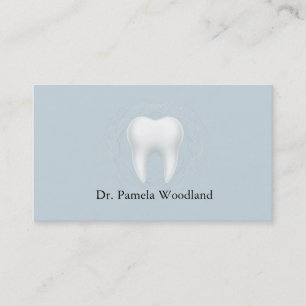 Dental Care Tooth Motif Design Appointment Card