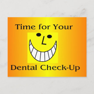 Dental CheckUp Postcard
