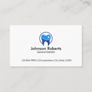 Dental clinic professional dentist  appointment card