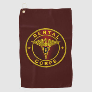 Dental Corps Golf Towel